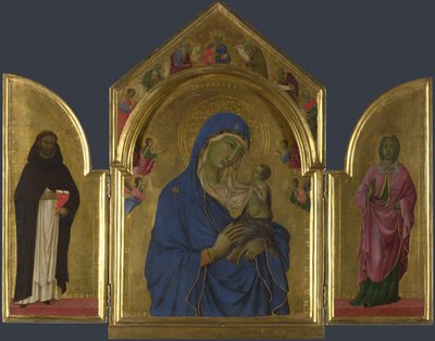 Tríptico de Duccio en Londres de Duccio di Buoninsegna